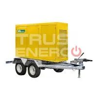 Дизельный генератор MitsuDiesel МД АД-40С-Т400-1РПМ29 в погодозащитном кожухе на шасси Mitsudiesel MDN 56 4LT trustenergo.ru