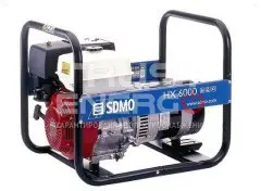 Бензиновый генератор SDMO HX 6000-C (HX 6000 S) Открытая на раме Honda GX390 trustenergo.ru
 Бензиновый генератор SDMO HX 6000-C (HX 6000 S) Открытая на раме Honda GX390 trustenergo.ru