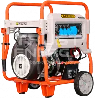 Газовый генератор Gazvolt Standard 10000 A 01 Открытая на раме  GB 680 trustenergo.ru