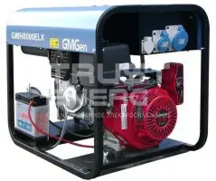 Бензиновый генератор GMGen GMH8000ELX Открытая на раме Honda GX390 trustenergo.ru
