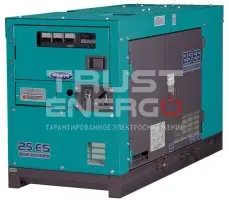 Дизельный генератор Denyo DCA-25ESK с АВР В кожухе Kubota  trustenergo.ru Дизельный генератор Denyo DCA-25ESK с АВР В кожухе Kubota  trustenergo.ru