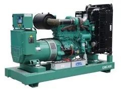 Дизельный генератор GMGen GMC400 Открытая на раме Cummins NTA855G4 trustenergo.ru