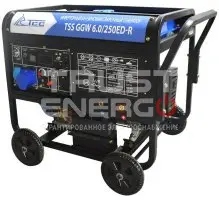Сварочный генератор ТСС GGW 6.0/250ED-R Открытая на раме TSS S460 trustenergo.ru