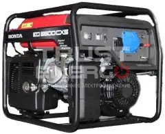 Бензиновый генератор Honda EG 5500 CXS Открытая на раме Honda GX390 trustenergo.ru
