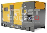 Дизельный генератор Rensol RD220HC в кожухе Doosan P086TI trustenergo.ru