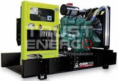 Дизельный генератор Pramac GSW 330 V AUTO Открытая на раме Volvo TAD 941 GE trustenergo.ru