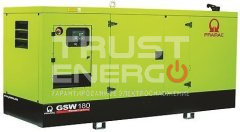 Дизельный генератор Pramac GSW 180 P В кожухе с АВР В кожухе Perkins 1106D-E70TAG3 trustenergo.ru